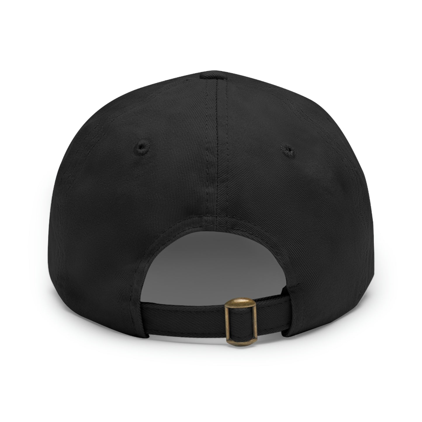 Black Barrel Records Dad Hat with Leather Patch Logo