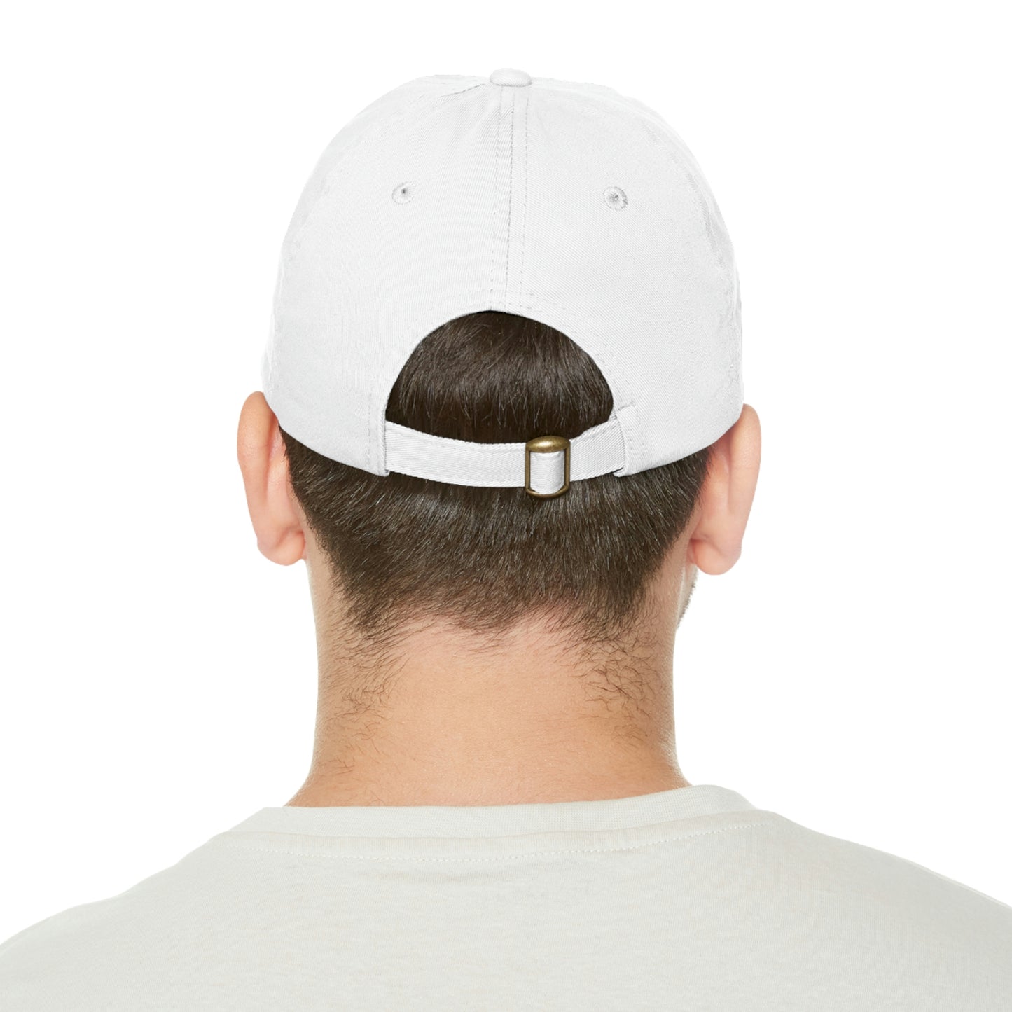 Black Barrel Records Dad Hat with Leather Patch Logo