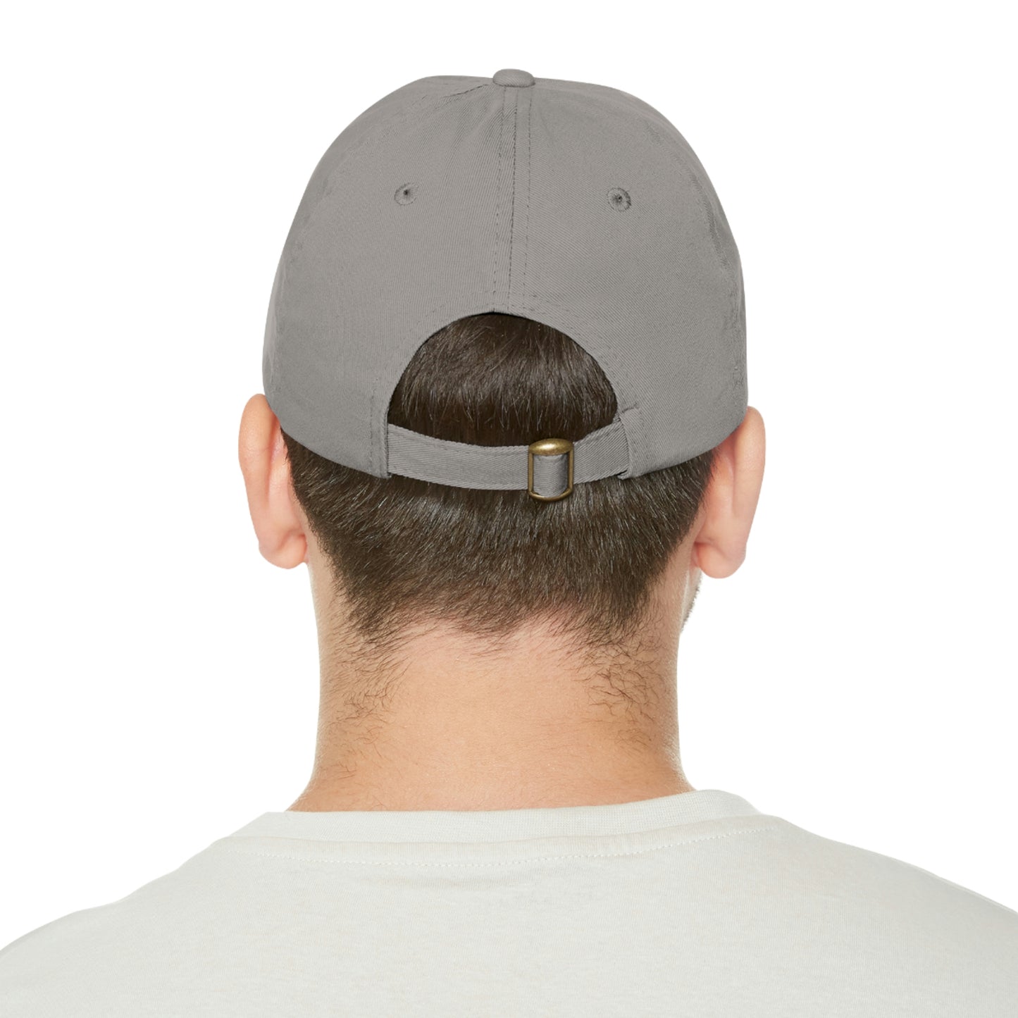 Black Barrel Records Dad Hat with Leather Patch Logo