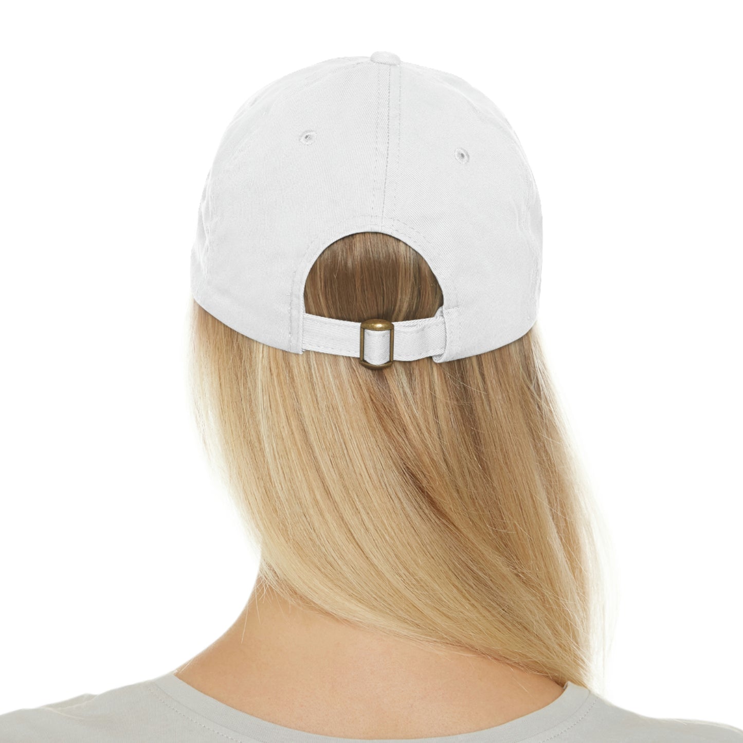 Black Barrel Records Dad Hat with Leather Patch Logo