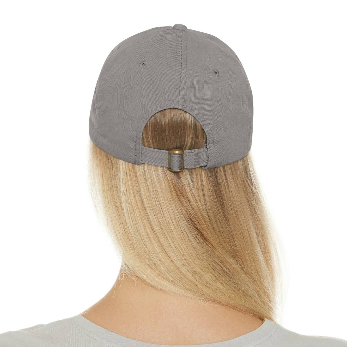 Black Barrel Records Dad Hat with Leather Patch Logo